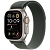 Apple Watch Ultra 2 2024 (49mm) Натуральный титан, Trail Loop, Зеленый (без RuStore) 