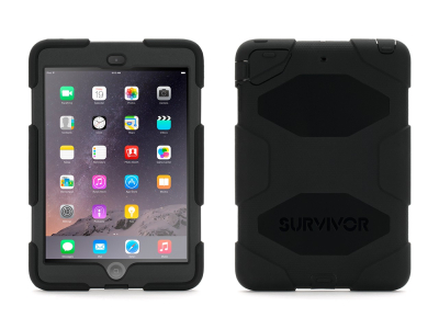 Чехол iPad mini Защитный Griffin Survivor (iPad mini Накладка Griffin Survivor Черный)