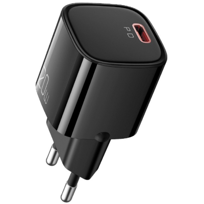 Сетевое ЗУ Mcdodo CH-402, 20 ватт, 1 выход: USB-C (Сетевое ЗУ Mcdodo Черный)