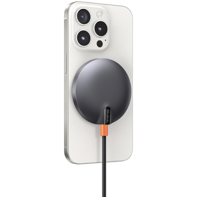 Магнитная беспроводная зарядка Mcdodo CH-286, 15 ватт, MagSafe (БЗУ Mcdodo Черный)