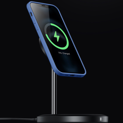 Зарядная станция Benks MagClap для iPhone и AirPods, MagSafe (Зарядное устройство 2 в 1 Benks Черный)