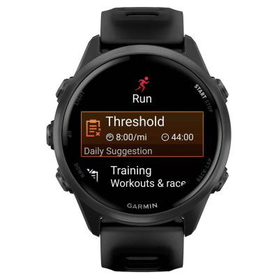Garmin Forerunner 570, 42мм, Черные, Черный ремешок (Garmin Forerunner 570 Черные)