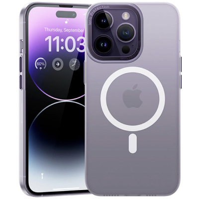 Чехол Benks Haze для iPhone 14 Plus (MagSafe) (iPhone 14 Plus Накладка Фиолетовый)