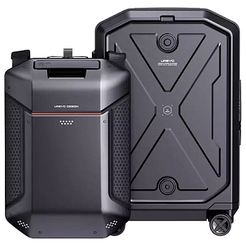 Чемодан с рюкзаком UREVO EVA Magnetic Suitcase 21" Черный