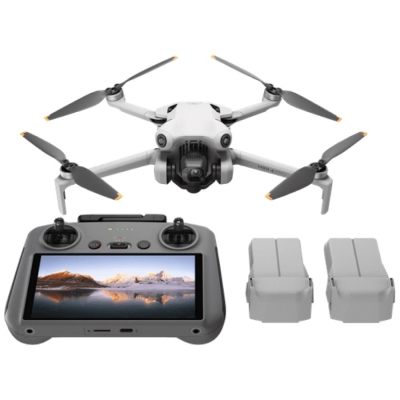 Квадрокоптер DJI Mini 4 Pro Fly More Combo Plus (DJI RC 2)