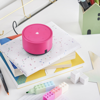 Умная колонка Яндекс станция Лайт Розовый (Умная колонка Яндекс станция Лайт Розовый)