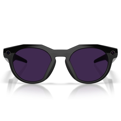 Умные очки Oakley HSTN, Чёрная оправа, Фотохромные линзы, от прозрачного к аметистовому (Очки Oakley Чёрный)