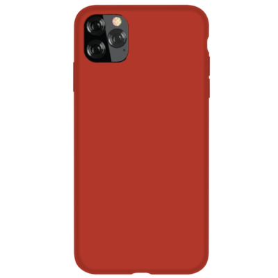 Чехол iPhone 11 Pro Накладка Силикон Devia Silicone Case (iPhone 11 Pro Силикон Devia Красный)