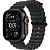 Apple Watch Ultra 3 (49mm) Чёрный титан, Ocean Band, Чёрный (без RuStore)