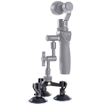 Автомобильное крепление для DJI Osmo, Triple Mount Suction Cup Base