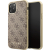 Чехол iPhone 11 Pro Накладка Кожзам Guess 4G collection Hard