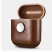 Чехол кожаный для наушников Apple AirPods iCarer (спиннер) (AirPods iCarer Коричневый)