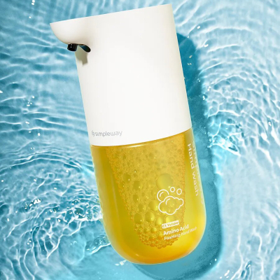 Автоматический дозатор мыла Simpleway, Желтый (Сенсорная мыльница Xiaomi Simpleway Желтый)