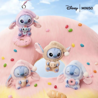 Игрушка MINISO Stitch Eat Something Before Sleep (Оригинал) (Игрушка MINISO Stitch Eat Something Before Sleep)