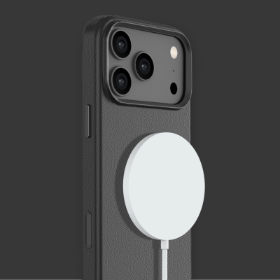 Чехол Deppa 84296 Eco Leather для iPhone 17 Pro (MagSafe) (Чехол Deppa Черный)