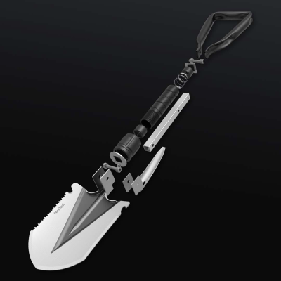 Мультифункциональная лопата NexTool Multifunctional Folding Shovel (Мультифункциональная лопата Черный)