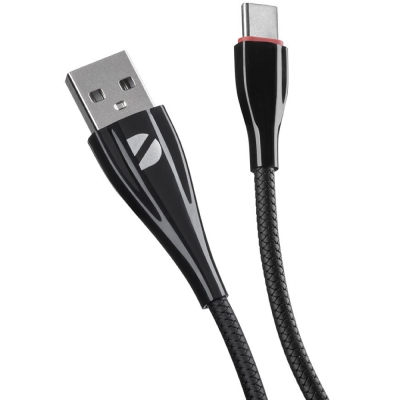 Кабель Deppa 72288, USB-A → USB-C, длина 1 м
