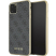 Чехол iPhone 11 Pro Накладка Кожзам Guess 4G collection Hard (iPhone 11 Pro Накладка Темно-Серый)