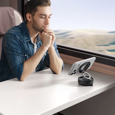 Универсальный держатель Mcdodo TB-842, на присоске (360°), MagSafe (Держатель Mcdodo Черный)