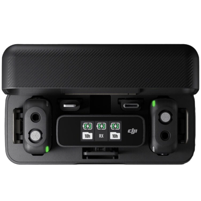 Беспроводной микрофон DJI Mic (2 TX + 1 RX + Чехол-аккумулятор) (Беспроводной микрофон DJI Mic (2 TX + 1 RX + Чехол-аккумулятор))