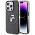 Чехол iPhone 15 Pro Max Накладка Пластик Karl Lagerfeld NFT Karl&Choupette Hard Glitter (с MagSafe)