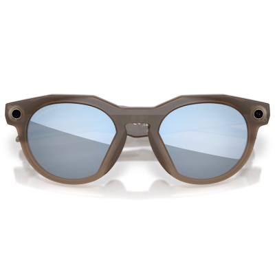 Умные очки Oakley HSTN, Дымчато‑коричневая оправа, Поляризационные линзы, Синие линзы Prizm (Очки Oakley Дымчато‑коричневый)