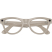 Умные очки Ray-Ban Skyler, светло‑серая оправа, Фотохром: Прозрачные - Сапфировые (Умные очки Ray-Ban Skyler, Глянцевая светло-серая оправа, Фотохромные линзы: Clear to Chalky Gray, M)