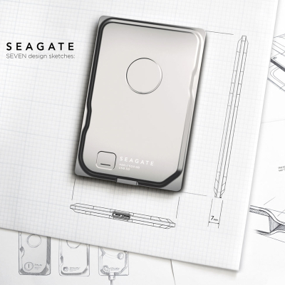 Внешний жесткий диск Seagate Seven 500 Gb (Внешний жесткий диск Seagate 500 Gb)