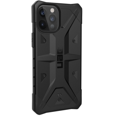 Чехол iPhone 12, 12 Pro Накладка Противоударный UAG  Pathfinder (iPhone 12, 12 Pro Накладка Черный)