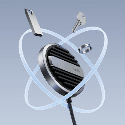 Беспроводная зарядка Benks InvisiBoost M01, 15 ватт, MagSafe (Беспроводное зарядное устройство Benks Черный)