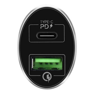 Автомобильное ЗУ USB+USB-C Momax UC10 36 ватт (Автомобильное ЗУ Momax Черный)