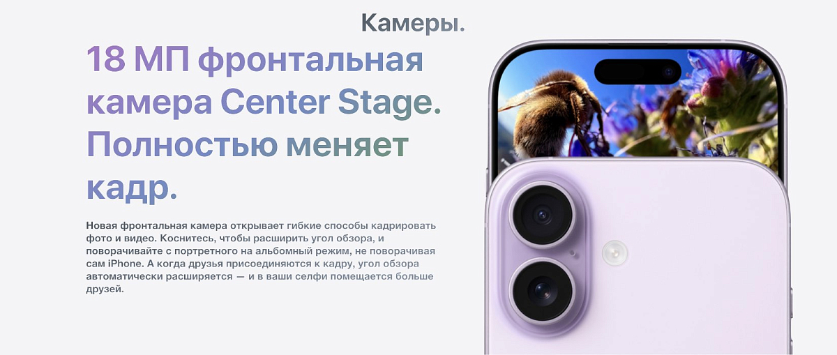 Apple iPhone 17 256 ГБ Черный eSIM