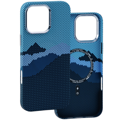 Чехол Luxo Carbon Series для iPhone 16 Pro Max Магнитный (с MagSafe)