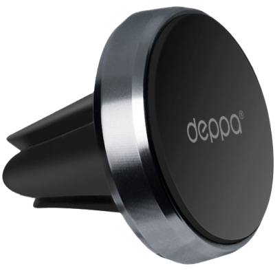 Автодержатель магнитный Deppa Mage Mini крепление в решетку вентиляции (Автодержатель магнитный Deppa Графит)