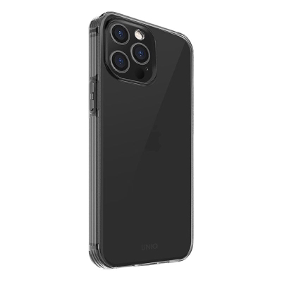 Чехол iPhone 12, 12 Pro Накладка Uniq Airfender (iPhone 12, 12 Pro Накладка Прозрачный Черный)