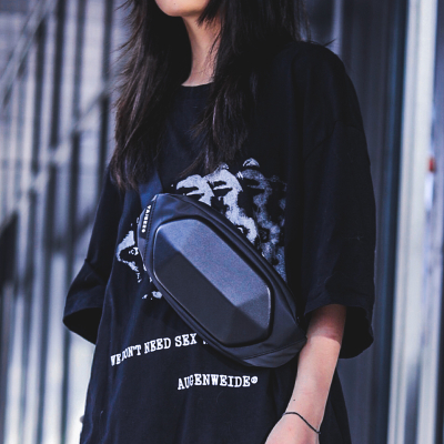 Поясная сумка Tajezzo Scutum Sling Bag, Черная (Сумка на пояс TAJEZZO Черный)