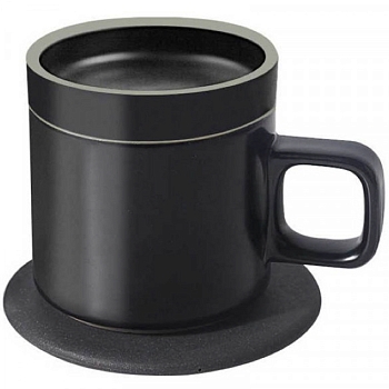 Чашка с подогревом VH Wireless Charging Electric Cup Черный