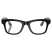 Умные очки Ray-Ban Wayfarer, черная глянцевая оправа, Прозрачные линзы, M (Очки Ray-Ban Черный)