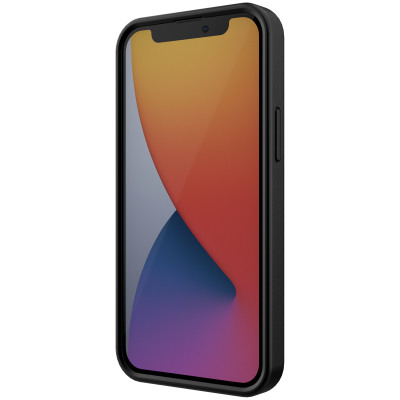 Чехол iPhone 13 Накладка Пластик Nillkin Synthetic Fiber Case (iPhone 13 Накладка Пластик Nillkin Черный)