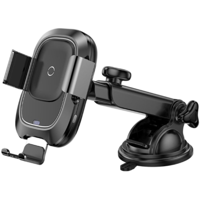Автодержатель + Беспроводное ЗУ Baseus Smart Vehicle Car Wireless (WXZN-B01)