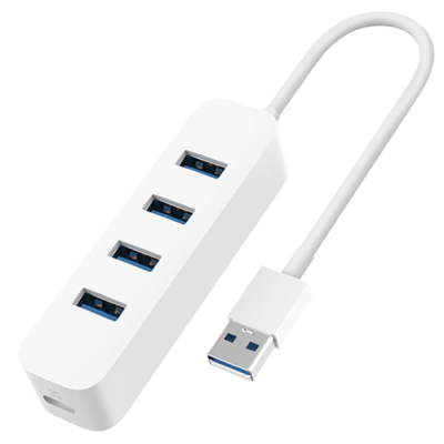 Многопортовый адаптер Xiaomi на 4 USB порта + 1 порт USB-C 