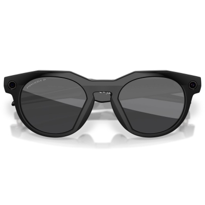 Умные очки Oakley HSTN, Чёрная оправа, Поляризационные линзы, чёрные линзы с технологией Prizm (Очки Oakley Чёрный)