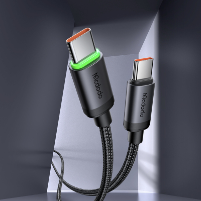Кабель Mcdodo CA-441, USB-C → USB-C, 60 ватт, длина 1 м (Кабель Mcdodo Чёрный)