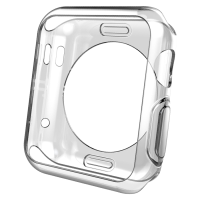 Чехол NVC для Apple Watch 42mm Накладка Ультратонкий Силикон (Apple Watch 42 mm NVC Накладка Силикон Ультратонкий Белый)