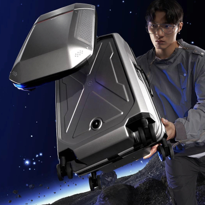 Чемодан с рюкзаком UREVO EVA Magnetic Suitcase 21" Серый (Чемодан Xiaomi Серый)