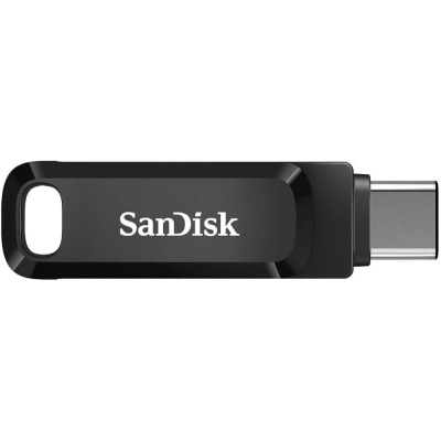 Флешка SanDisk Ultra Dual Drive, USB + USB-C, 64 Gb (Флешка SanDisk 64 Gb Черный)