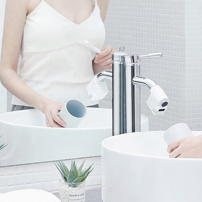 Сенсорная насадка на кран Smartda (Сенсорная насадка для крана Xiaomi Белый)