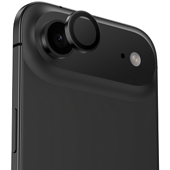 Защитное стекло Benks GlassWarrior на камеру для iPhone Air, Металлический ободок