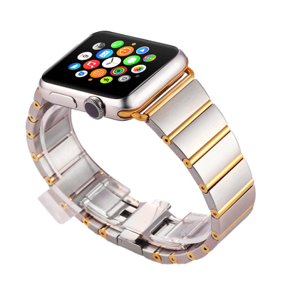 Браслет стальной для Apple Watch 42, 44, 45mm