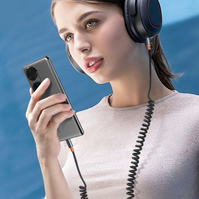 AUX кабель Mcdodo CA-090, USB-C → 3.5мм (male) длина 1,8 м (Кабель Mcdodo Чёрный)